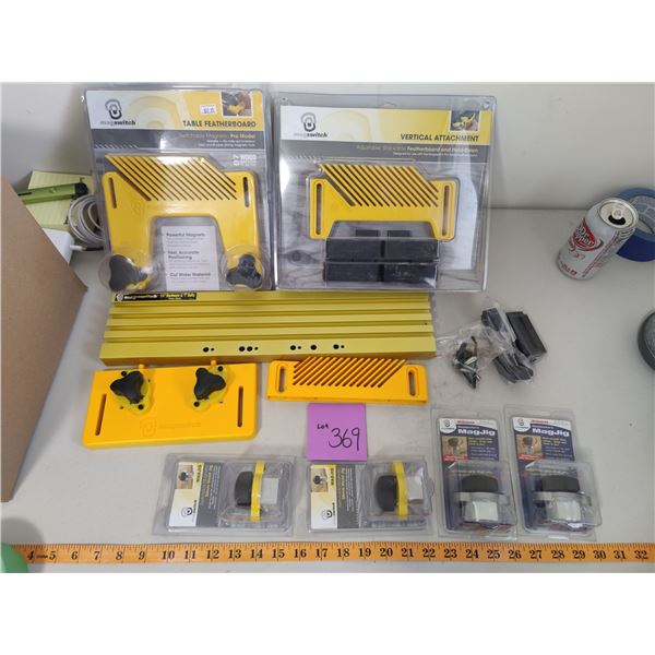 Magswitch Hardware & T Bolts, Featherboards & MagJig Accessories