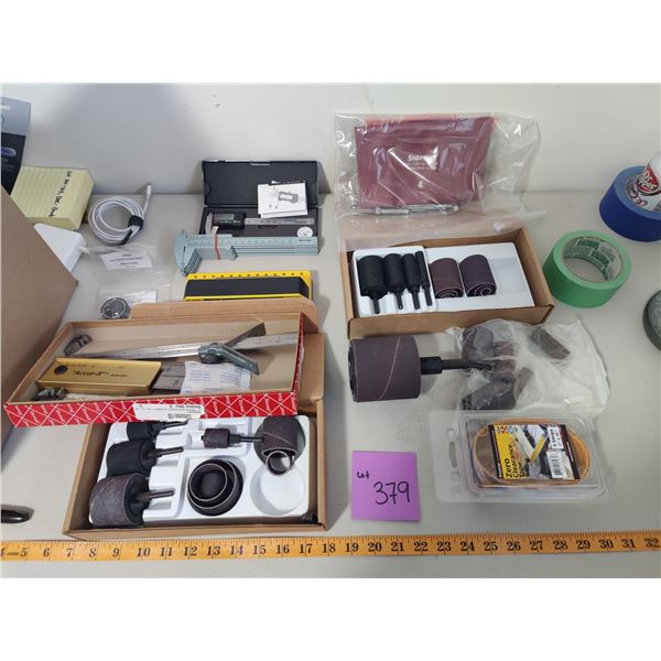 Starrett Acure 8", Measuring Tools, Sanding Drums & More