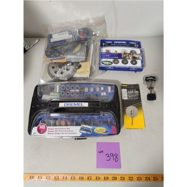 Drummel Super Accessory Kit, Sanding & Polishig Kit