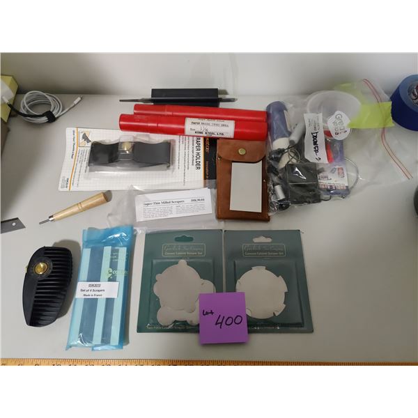 Scrapers, Scraping Accessories, Shank Twist Drill Bits & More