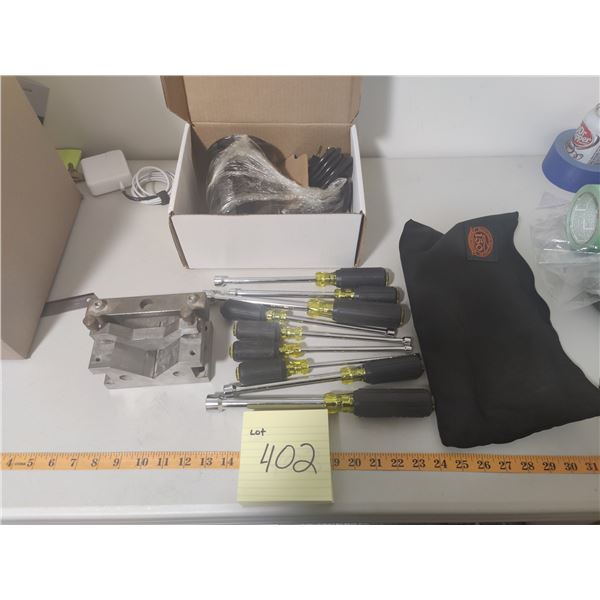 Socket Drivers, 18' Utility Lamp & V-Block Clamping Jig