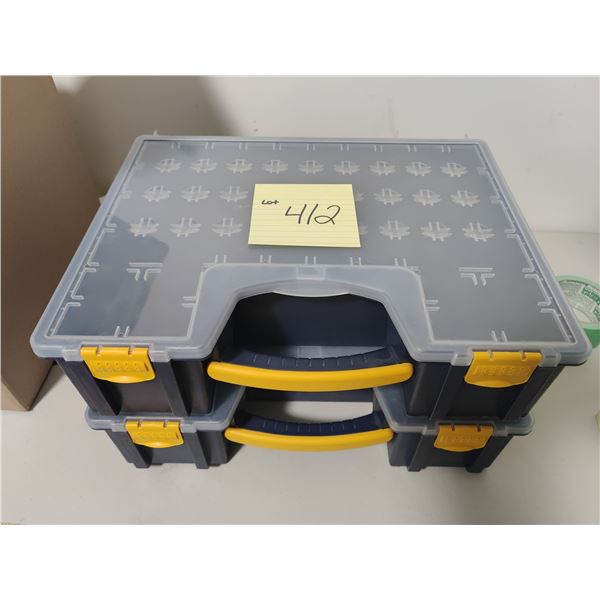 2 Tool Storage Containers