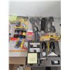 Image 1 : Dewalt Mitersaw Work Light, Power Cables, Titan Scraper & Tormek Sharpening Tools