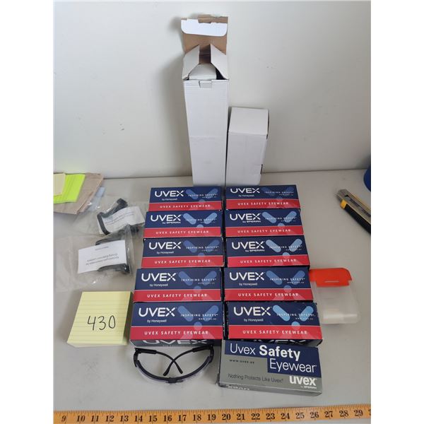 Assorted Safety Glasses & Safety Accessories & Topring Air Filters