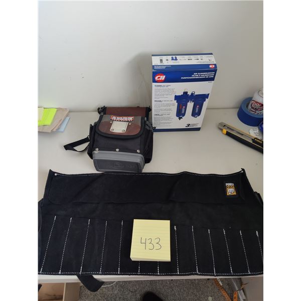 Tool Bag, Air Cleaner/Drier & Tool Storage Bag