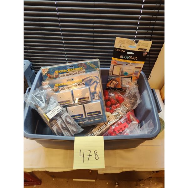 Flood Detectors, Lee Valley Measuring Tools, Plastic Containers, S-Biners