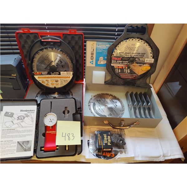 Woodpecker Saw Gauge, Delta & Other Stacking Dado Sets & More