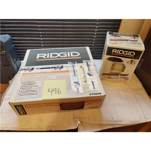 Rigid 4x Pro Hose & Standard Replacment Filter