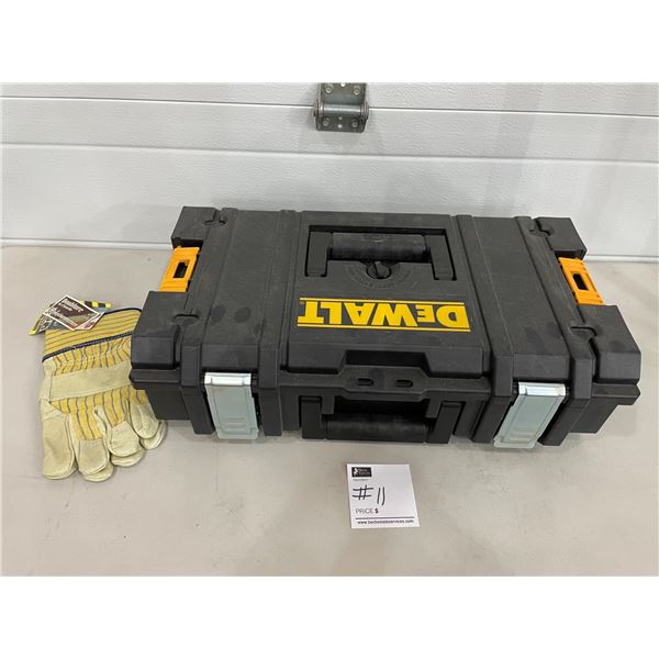 Dewalt Tough System Drawer Unit DS150 with Brand New Work Gloves