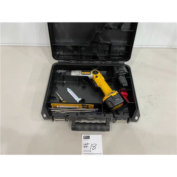 Dewalt Heavy Duty Cordless Screwdriver DW920 Extra Battery & Bits (No Charger)