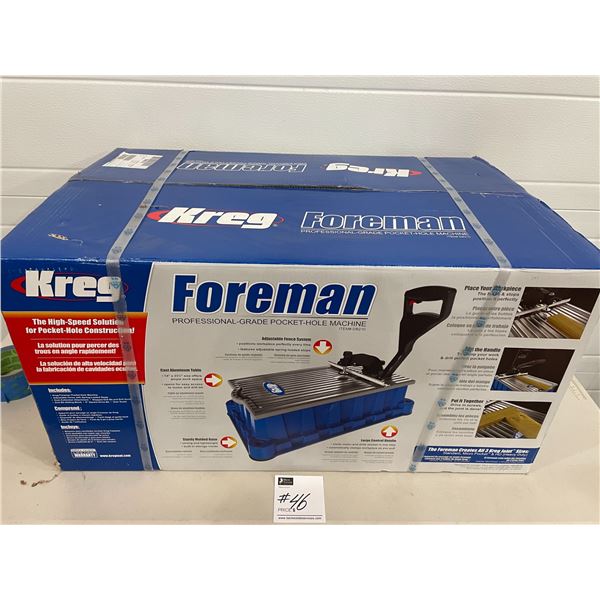 KREG Foreman Pocket Hole Machine DB210 *Brand New