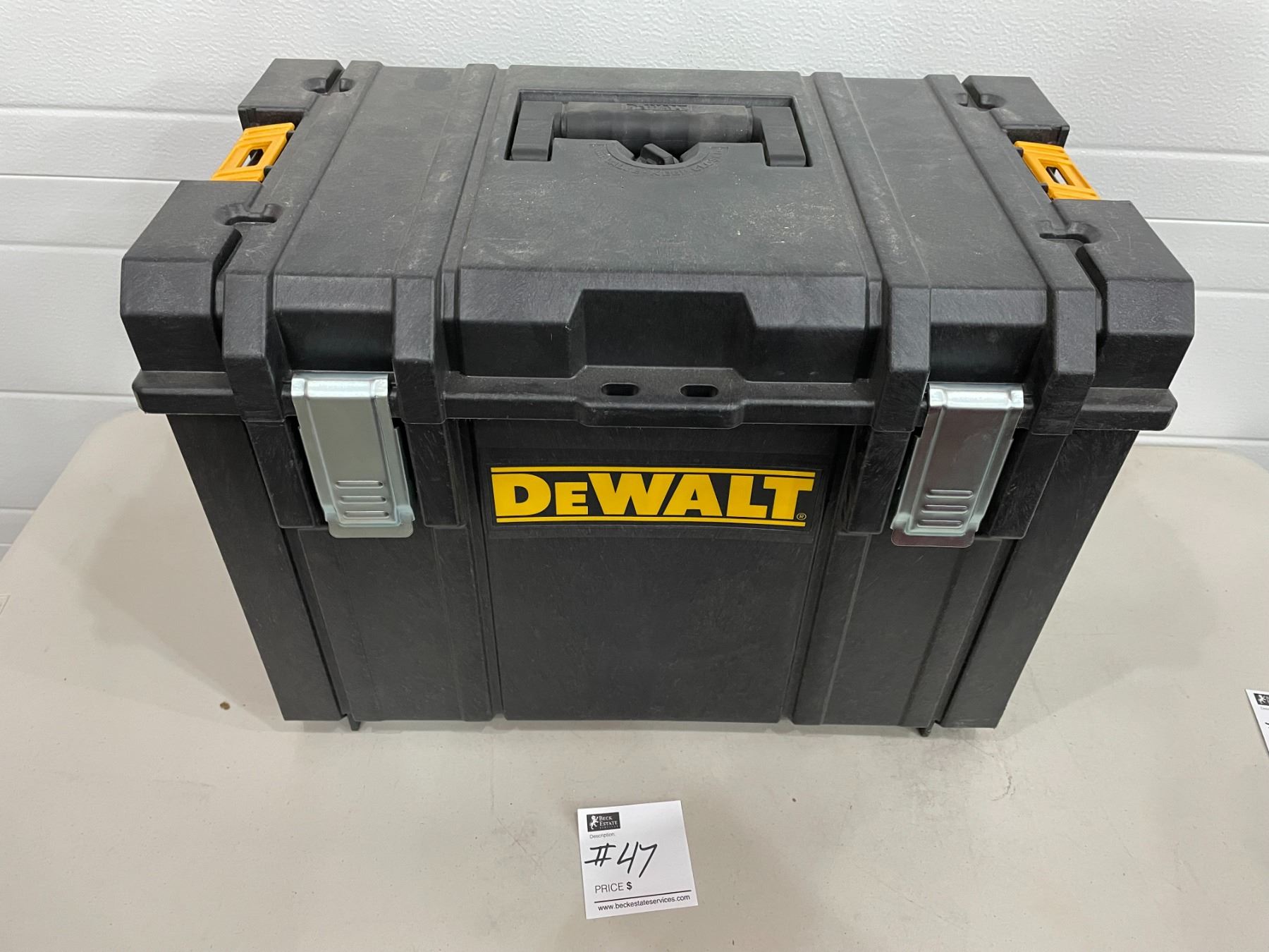 POWER RAX Toolbox MAXI DIVIDER For DeWalt TSTAK / TOUGHSYSTEM 2.0 DS400 Box - Organizer Tray, Black Plastic