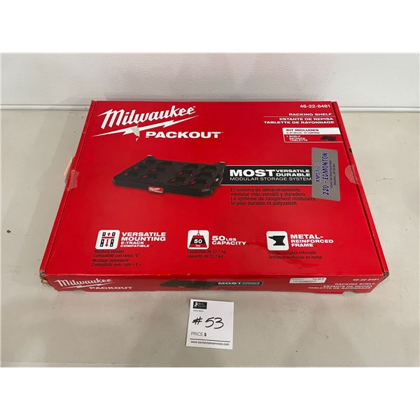 Milwaukee Packout Racking Shelf 48-22-8481