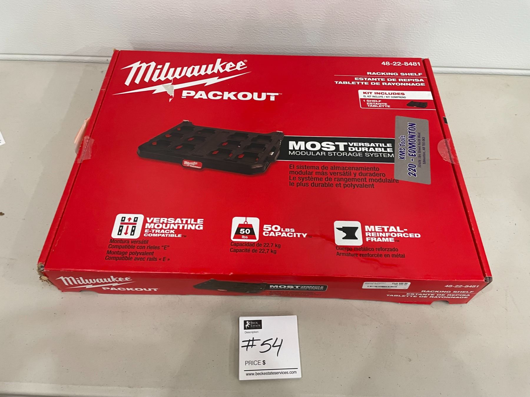 Milwaukee Packout Racking Shelf 48-22-8481