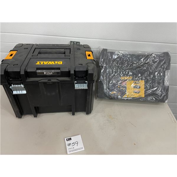 Dewalt T-Stack Tool Box with a Dewalt T-Stack Insert