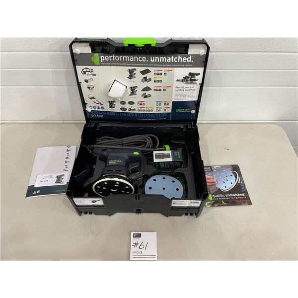 Festool Eccentric Sander #201234 with Sanding Disc