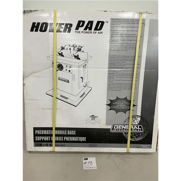 Hover Pad Pneumatic Mobile Base 29 x 29
