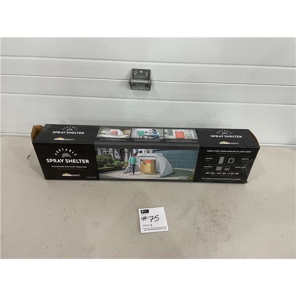 HomeRight Portable Spray Shelter 9'w x 6'd x 5'5"h