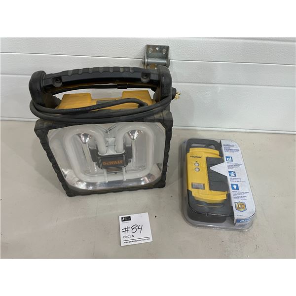 Dewalt Work Light DC020 & Noma Power Bar (Brand New)