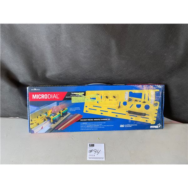 MicroDial Tapering Jig Model GR200