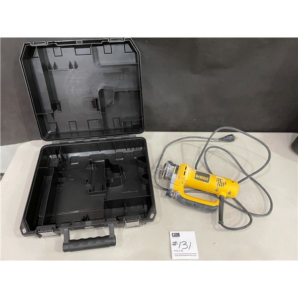 Dewalt Tool Box with Dewalt Cutout Tool Model #DW660