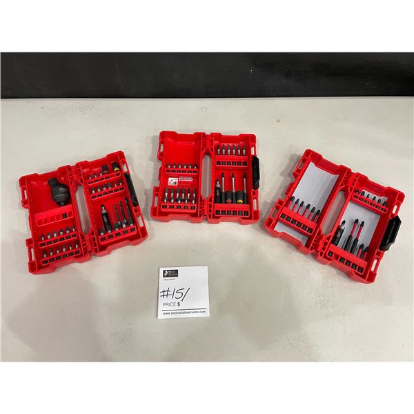 Milwaukee Shockwave x3