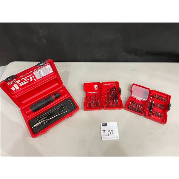 Milwaukee Shockwave x2 - Milwaukee 11pc Job Saw