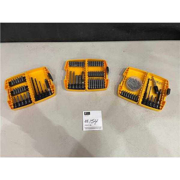 Dewalt Screwdriver Set x3