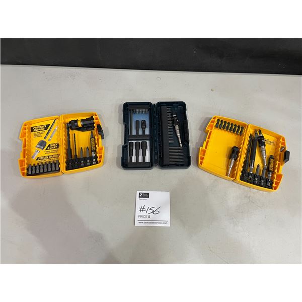 Dewalt Screwdriver Bits x3 & Drill Bits
