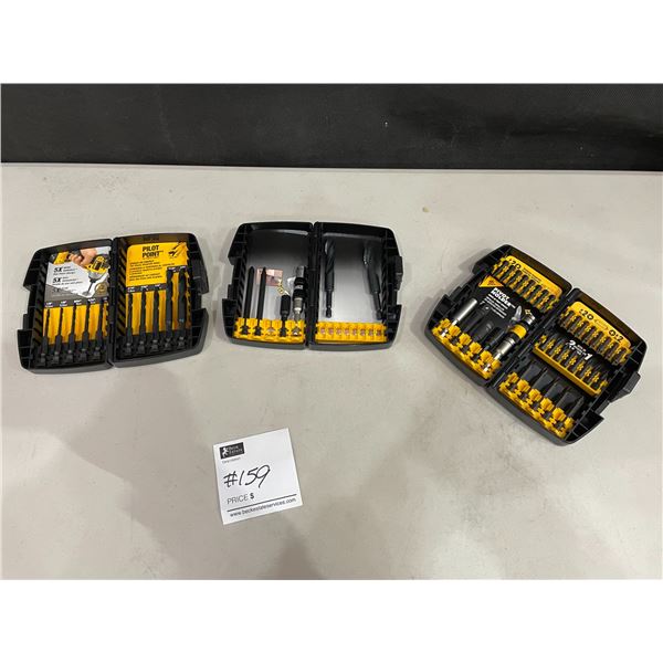 Dewalt Screwdriver/Drill Bit Set x3