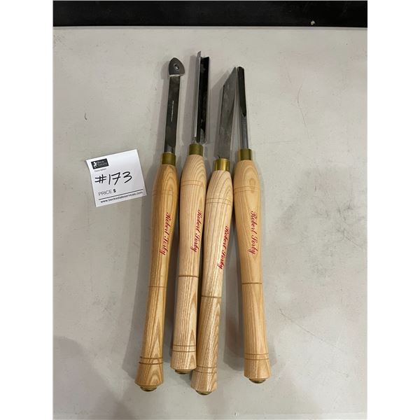 Robert Sorby Woodworking Tools x4