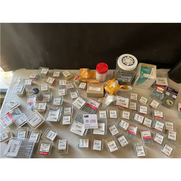 Assorted Hardware - Screws