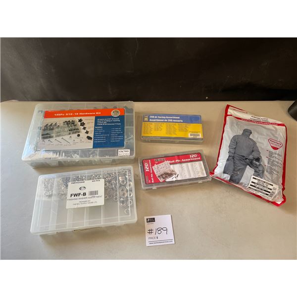 Assorted Hardware Kits - Medium Honeywell Coveralls