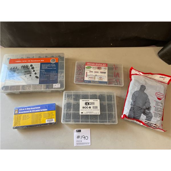 Assorted Hardware Kits - Medium Honeywell Coveralls