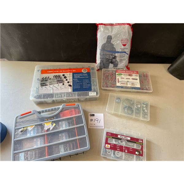 Assorted Hardware Kits - Large Honeywell Coveralls