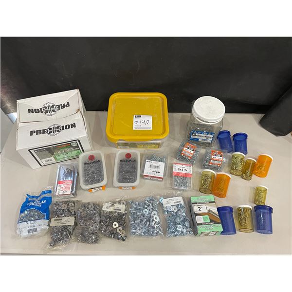 Assorted Hardware - Nails & Screws