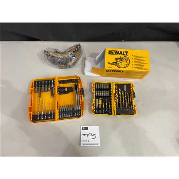 Dewalt Drill Bit Sets x2 - Dewalt Goggles DPG82