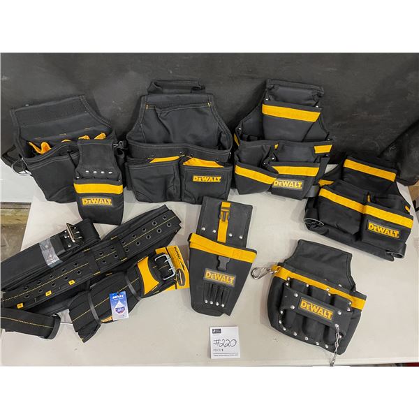 Dewalt Tool Apparel - Pouches - Bags - Belts & Belt Attachments