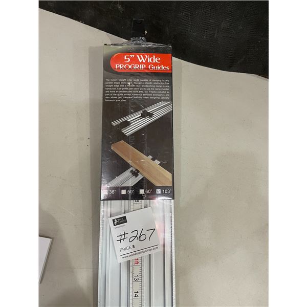 5" Wide Pro-Grip Guides 103" Long