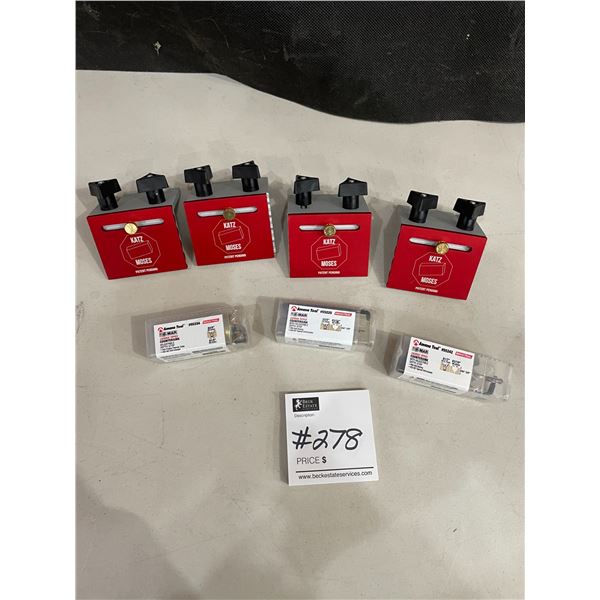 The Katz-Moses Universal No Deflection Stop Block Version 2.0.1 Item#SQ58117143 (x4)...