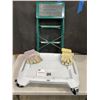 Image 1 : Bosch Wheel Cart - Step Ladder - Work Gloves