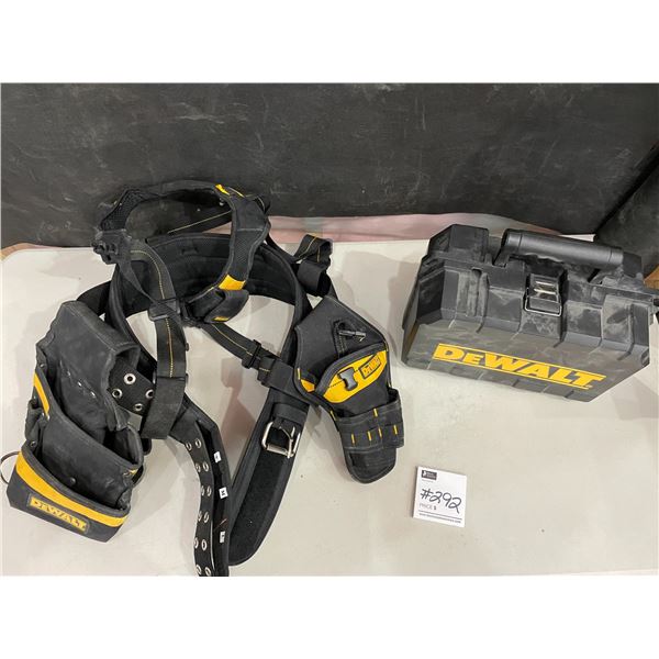 Dewalt Carpenters Harness Tool Belt & Tool Case (Empty)
