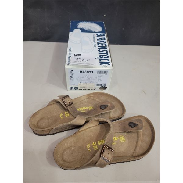 Birkenstock Gizeh Sandal - Mens 8 - Ladies 10 (Brand New)