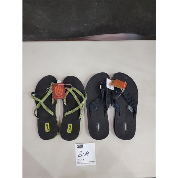 Teva Sandals - 2 Pairs - Size 9 (Brand New)