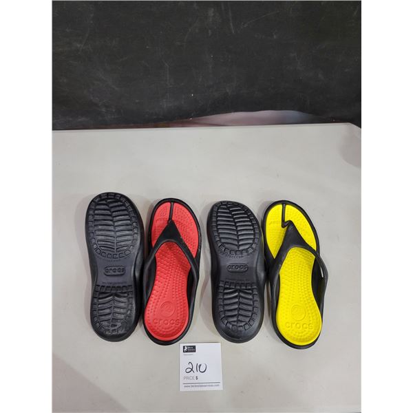 Crocs - 2 pairs - Womens 10 (Brand New)