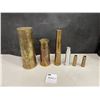 Image 2 : Artillery Shells (Various Sizes) Including 105mm 1968 - 76mm 1979 - 40mm 1954 & 3 Unmarked