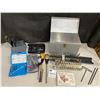 Image 1 : Nibbling Tool - Tapcon Condrive 500 - Drill Bits - Ratchet Driver Set - Assorted Tools & Metal Box
