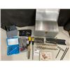 Image 2 : Nibbling Tool - Tapcon Condrive 500 - Drill Bits - Ratchet Driver Set - Assorted Tools & Metal Box