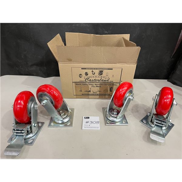 Industrial Casters 5" x4