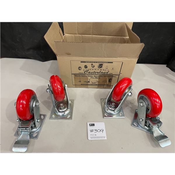 Industrial Casters 5" x4